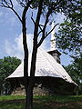 Biserica de lemn din Berind, vedere de ansamblu din N-E.