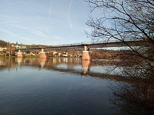 Fußgängerbrücke Obernburg