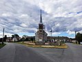 Blick auf die reformierte Kirche