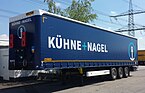 A Semi-trailer of Kuehne + Nagel