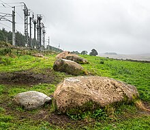 Kemp Howe Stone Circle, the best surviving element of Shap Avenue