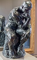 Le Penseur (Ο σκεπτόμενος) , 1882, Παρίσι, Μουσείο Ροντέν