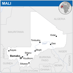 Mapa opisywanego kraju