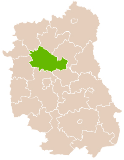 Location within the voivodeship