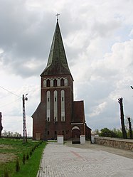 Die Kirche in Sarnowo/Scharnau