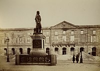 Straßburg, die Place Kléber nach den Bombardements von 1870