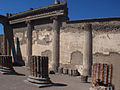 Wand in Pompeji