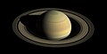 Cassini'nin 25 Nisan 2016'da yakaladığı Satürn görüntüsü