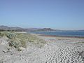 Beach in the north of Santa Lucia