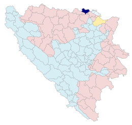 Odžak – Mappa