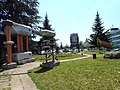 Il giardino del Museo Microcosm al CERN.