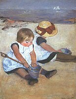Παιδιά στην παραλία (1884).