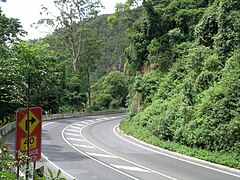 Cunningham Highway at Cunningham's Gap