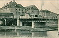 … auf dem Pont sur le Canal (vor 1915)