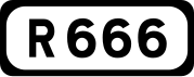 R666 road shield}}