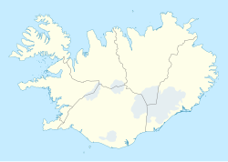 İzlanda üzerinde Bolungarvík