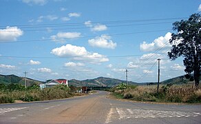 A highland village in Dray Sáp commune