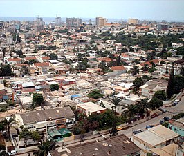 De Angolese hoofdstad Luanda.