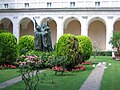 Cloister near the entrance