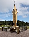 Obelisk auf dem Rondell bei Oberhof