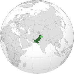 Pakistan - Localizzazione