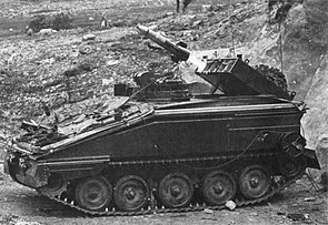 Swingfire auf FV102 Striker