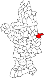 Location in Olt County