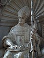 Lebensgroße Statue des hl. Willibald von Loy Hering