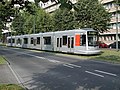 Niederflur-Straßenbahnwagen der Rheinbahn des Typs NF10 (20er Wagennummern)