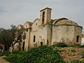 The anterior of Agia Marina church