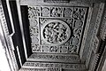 Decorative bay ceiling art in Sadashiva temple at Nuggehalli