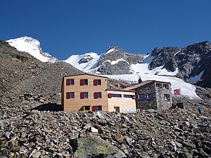 Domhütte im September 2013