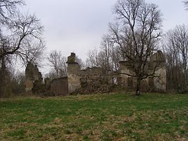 Ruïnes van een landhuis bij Ehmja