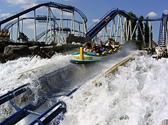 Wasserachterbahn Poseidon