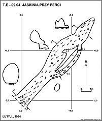 Plan jaskini