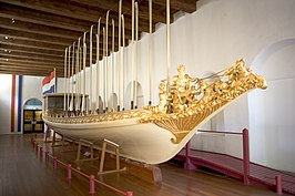 De Nederlandse Koningssloep in het Scheepvaartmuseum, 2005.