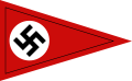 NSDAP yöneticilerinin araçları için özel flama
