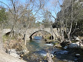 The Roman bridge in Tourves