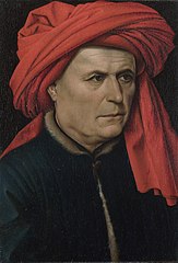 Portret mężczyzny, 1400–10, 40,7 × 28 cm, National Gallery w Londynie