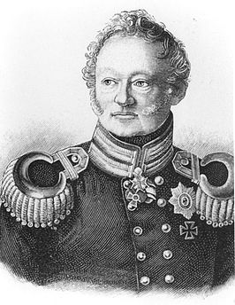 Karl von Müffling, voor 1837