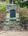 Am Kolm Gedenkstein an Middendorf, Fröbel und Langethal