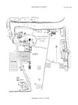 Plan of excavations at Sarnath, with sites labelled using Alexander Cunningham's terminology (1835)