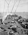 Flugdeck der USS Bataan 1944