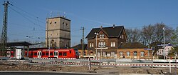 Bahnhof Ludwigshafen-Mundenheim im April 2009