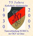 Logo der KATV Norica zum 75. Stiftungsfest (2005)