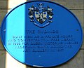 Brighouse library blue plaque.