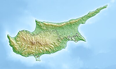 Location map Κύπρος