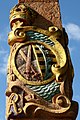 Wappen des Kurfürstentums Sachsen an der Distanzsäule in Geringswalde