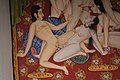 Painting of the Kama Sutra at Kuchaman Fort