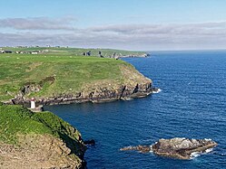 Entrance to Lybster Harbour